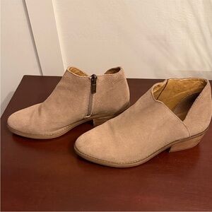 Tan Suede Ankle Boots